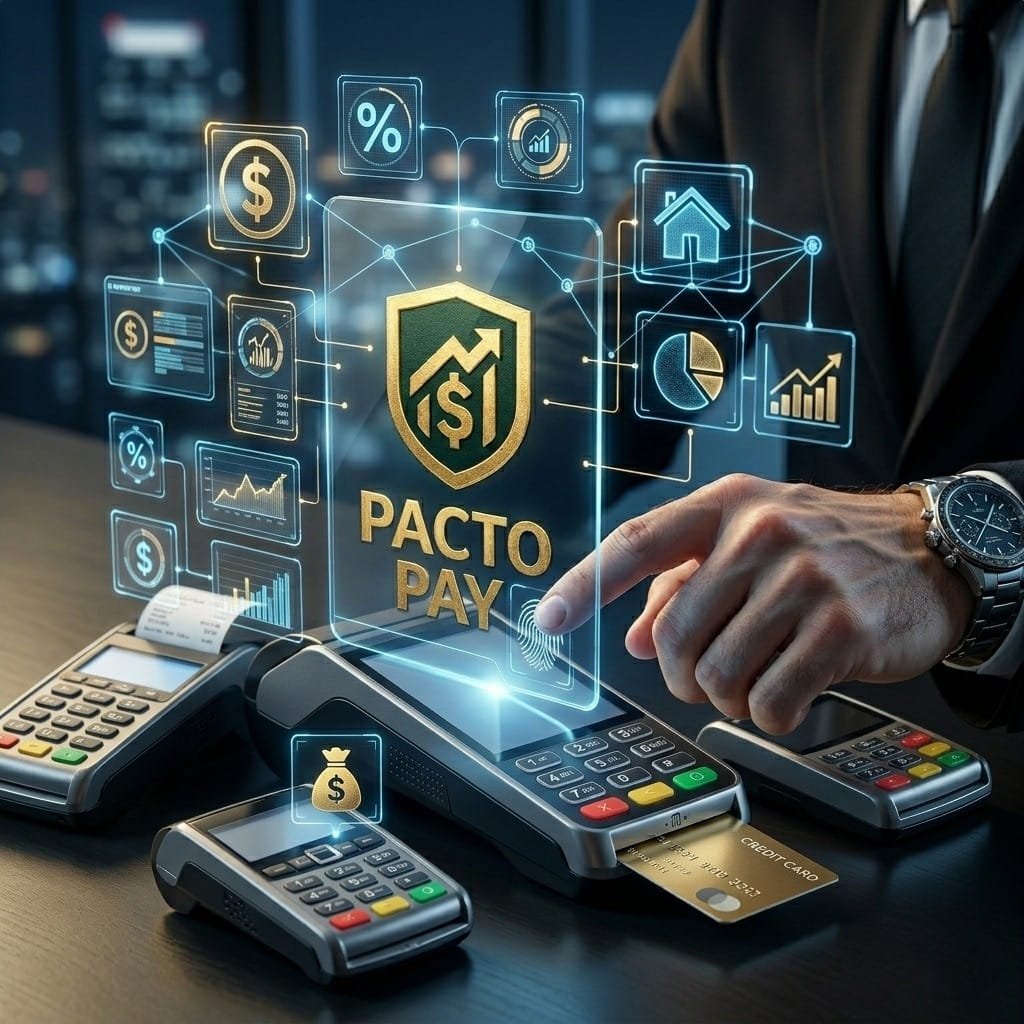 Maquininha Pacto Pay SmartPay